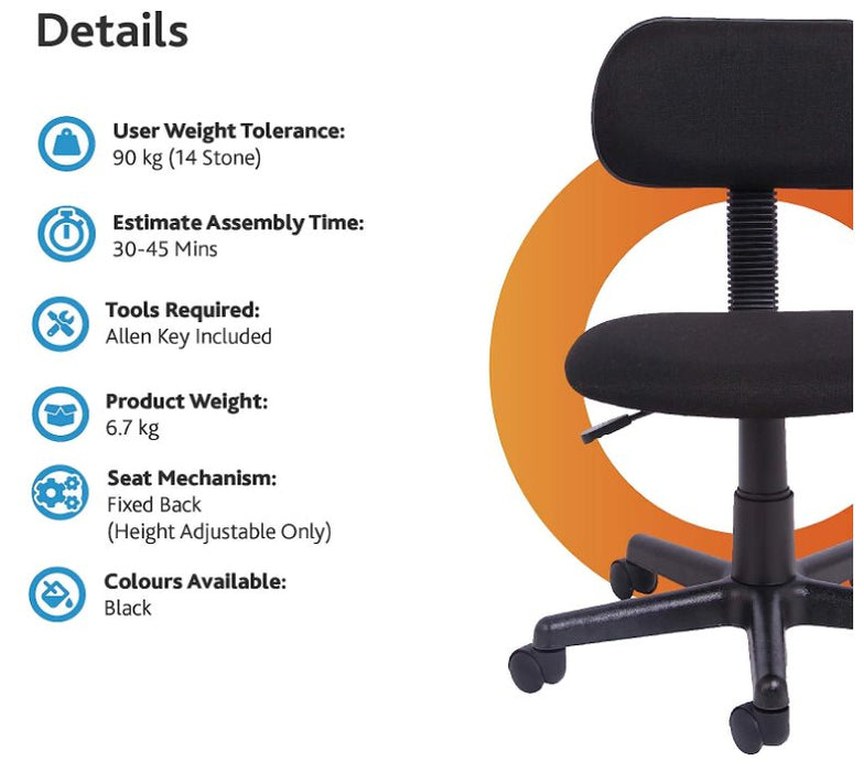 Essential Home Office Chair Office Chairs TC Group 