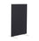 Express 1400W X 1200H Floor Standing Screen Straight ONE SCREEN & ACCS TC Group Black 