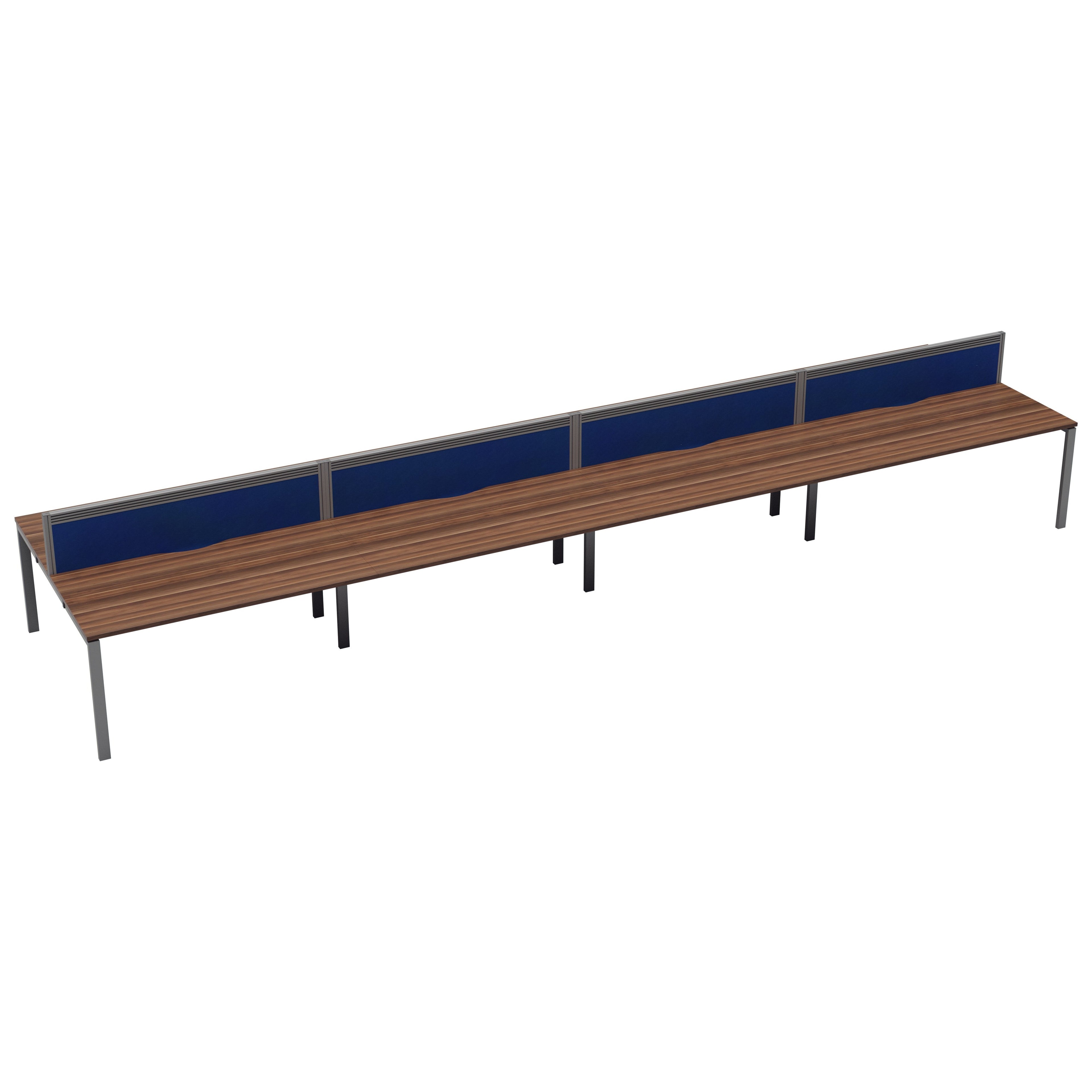Express 8 Person Bench Desk 6400mm x 1600mm