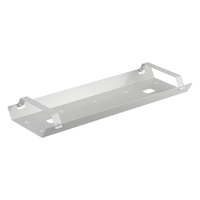 Express Bench Double Cable Tray BENCH TC Group 1200mm - 1500mm White 