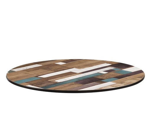 Extrema Round Table Top - 69cm Café Furniture zaptrading Driftwood 