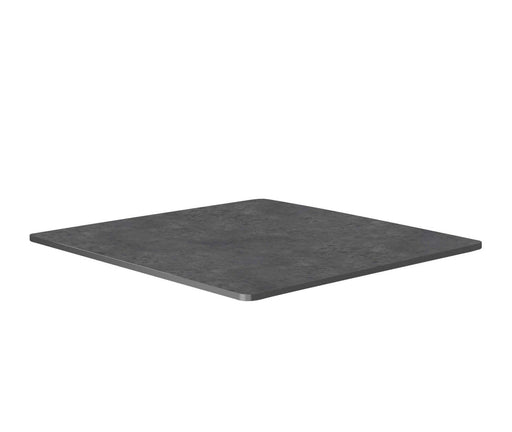 Extrema Square Table Top 60 x 60cm Café Furniture zaptrading Metallic Anthracite 