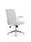 Ezra Executive Chair With Glides Clearance Dynamic Office Solutions White With Chrome Glides 
