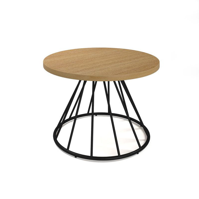 Figaro coffee table with black spiral base Tables Dams 