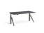 Five Raw Steel Height Adjustable Desk Desking Lavoro Raw Steel 1200 x 700mm Graphite
