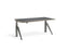 Five Raw Steel Height Adjustable Desk Desking Lavoro Raw Steel 1200 x 700mm Graphite / Ply Edge
