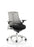 Flex Task Operator Chair White Frame Clearance Dynamic Office Solutions Grey Black None