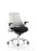 Flex Task Operator Chair White Frame Clearance Dynamic Office Solutions White Black None