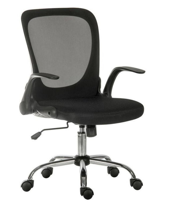 Flip Mesh Office Chair Mesh Office Chair, Office Chair Teknik Black 