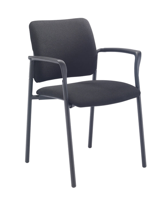 Florence Conference Chair CONFERENCE TC Group Black With Arms 