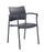 Florence Plastic Conference Chair CONFERENCE TC Group Black With Arms 