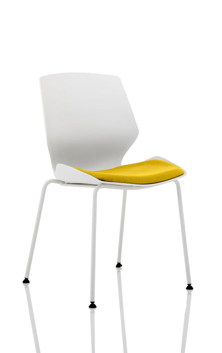 Florence Visitor Chair Visitor Dynamic Office Solutions Bespoke Senna Yellow 