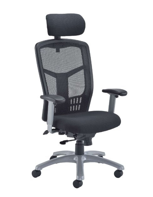 Fonz Mesh 24 Hour Heavy Duty Posture Chair 24HR & POSTURE TC Group Black Self Assembly (Next Day) 