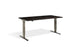 Forge Raw Steel Height Adjustable Desk - 700mm Wide Desking Lavoro 1200 x 700mm Wenge 