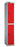 Full Height Locker 305 w x 305 d Storage Lion Steel 305 W x 305 D Red Double