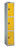 Full Height Locker 305 w x 305 d Storage Lion Steel 305 W x 305 D Yellow Three