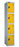 Full Height Locker 305 w x 380 d Storage Lion Steel 305 W x 380 D Yellow Four