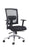 Gemini mesh task chair with adjustable arms - black Seating Dams 