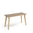 Giza Rectangular Desk with Wooden Legs Desking Dams 1400mm x 600mm Kendal Oak 