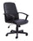 Gomez Black Leather Look Chair SEATING TC Group 