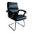 Greenwich Executive Visitor Chair EXECUTIVE CHAIRS Nautilus Designs Black 