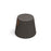 Groove breakout seating office stool with leather strap handle Soft Seating Dams 