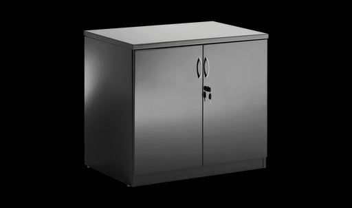 High Gloss Cupboard Storage Dynamic Office Solutions Black 
