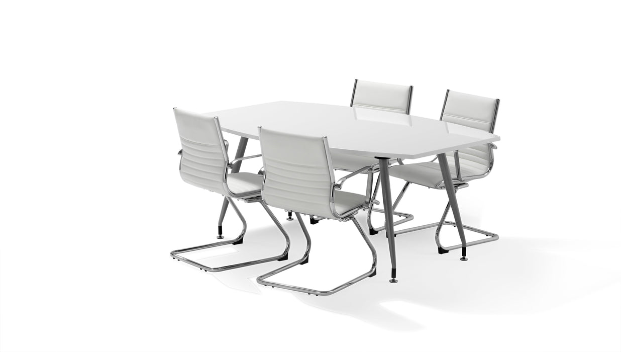 High Gloss Writable Boardroom Table Boardroom and Conference Tables Dynamic Office Solutions 