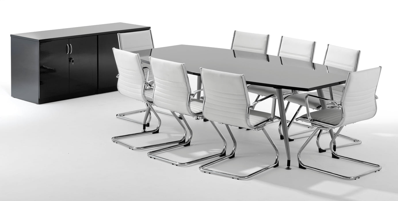 High Gloss Writable Boardroom Table Boardroom and Conference Tables Dynamic Office Solutions 
