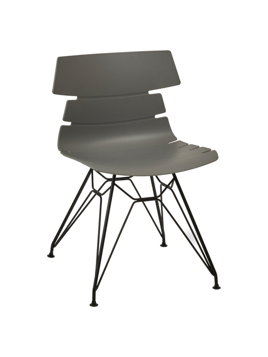 Hoxton Chair Wire Base BREAKOUT Global Chair Grey 