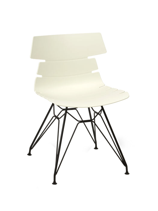 Hoxton Chair Wire Base BREAKOUT Global Chair White 