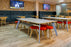 Hub Coloured leg Meeting Tables 1600mm x 1200mm Meeting Tables Workstories 