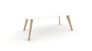Hub Meeting Tables BENCH DESKS Workstories 1600mm x 1200mm White 