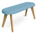 Hub Upholstered Bench meeting Workstories Light Blue CSE20 