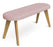 Hub Upholstered Bench meeting Workstories Light Pink CSE19 