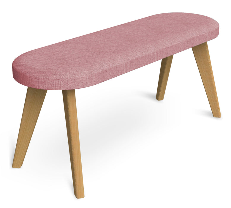 Hub Upholstered Bench meeting Workstories Pink CSE24 