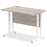 Impulse 1000mm Slimline Desk Cantilever Leg Desks Dynamic Office Solutions Grey Oak White 