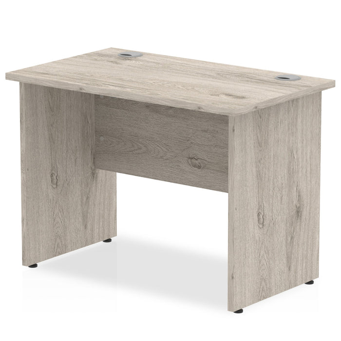 Impulse 1000mm Slimline Desk Panel End Leg Desks Dynamic Office Solutions Grey Oak Grey Oak 