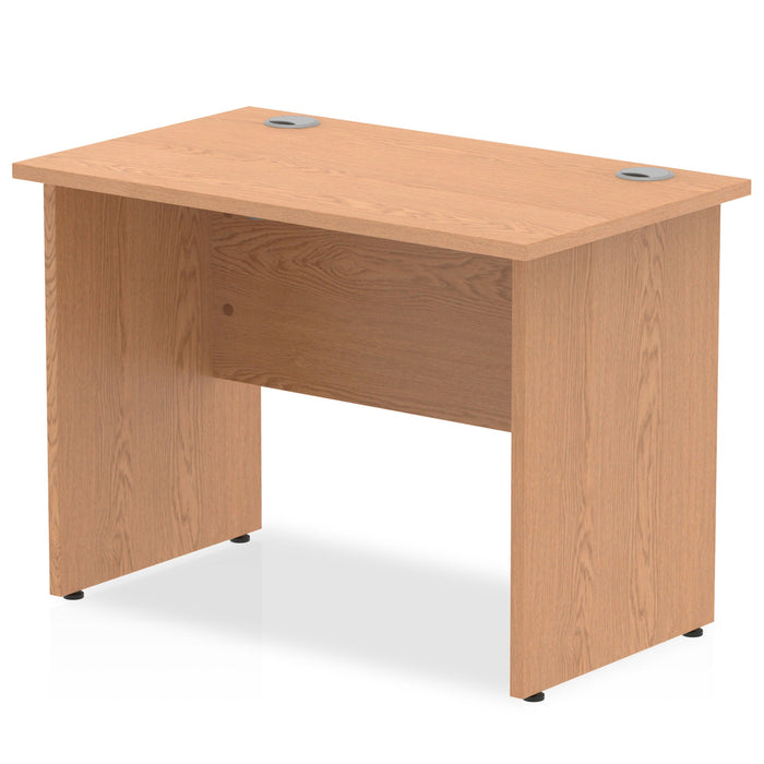 Impulse 1000mm Slimline Desk Panel End Leg Desks Dynamic Office Solutions Oak Oak 