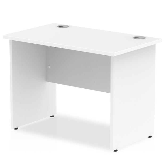 Impulse 1000mm Slimline Desk Panel End Leg Desks Dynamic Office Solutions White White 