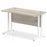 Impulse 1200mm Slimline Desk Cantilever Leg Desks Dynamic Office Solutions Grey Oak White 