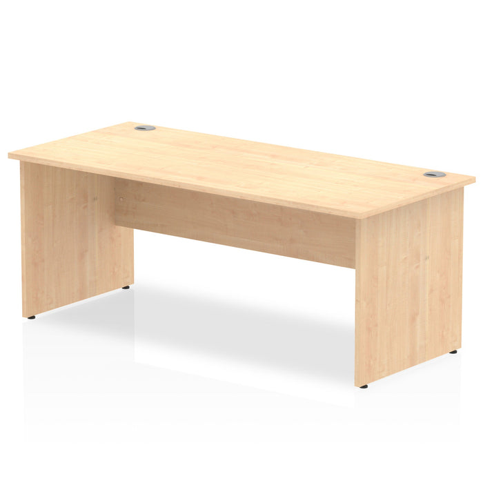 Impulse 1800mm Straight Desk Panel End Leg Desks Dynamic Office Solutions Maple Maple 