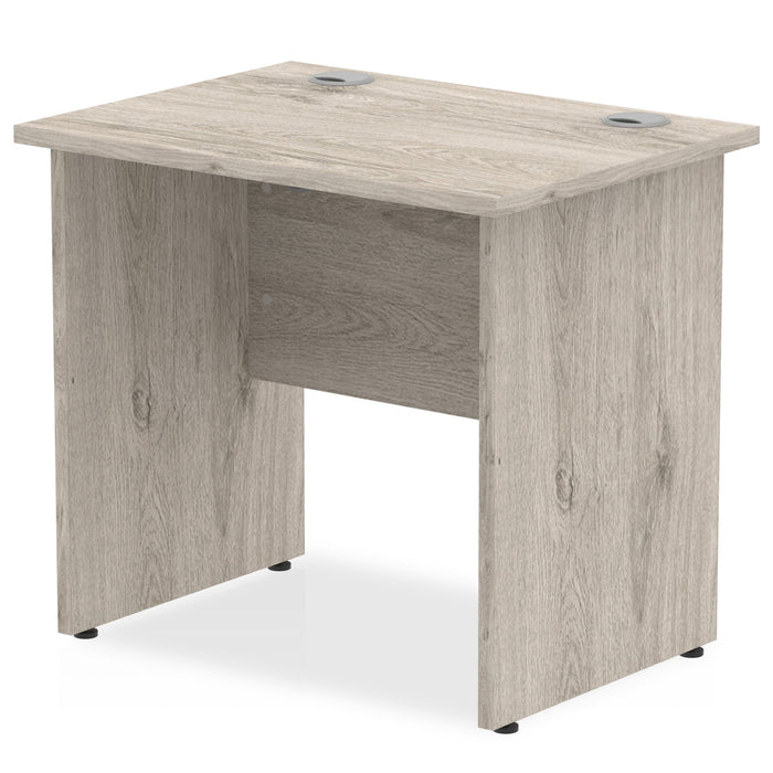 Impulse 800mm Slimline Desk Panel End Leg Desks Dynamic Office Solutions Grey Oak Grey Oak 