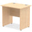 Impulse 800mm Slimline Desk Panel End Leg Desks Dynamic Office Solutions Maple Maple 