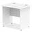 Impulse 800mm Slimline Desk Panel End Leg Desks Dynamic Office Solutions White White 