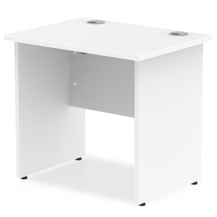 Impulse 800mm Slimline Desk Panel End Leg Desks Dynamic Office Solutions White White 