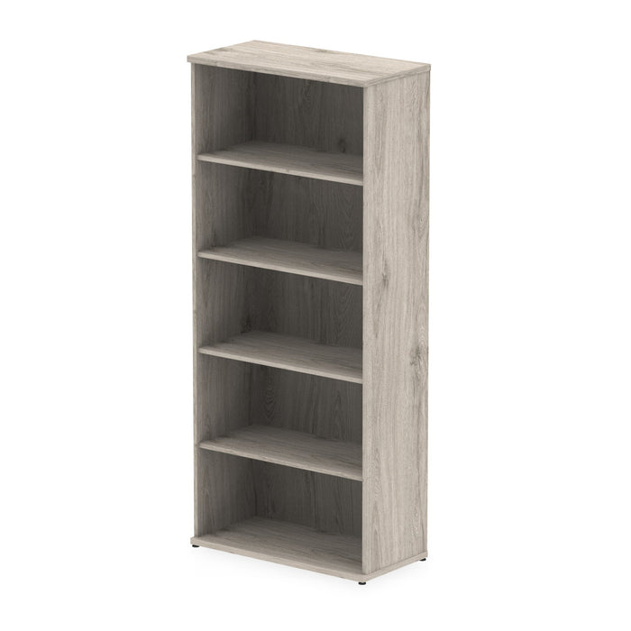 Impulse Bookcase (4 Sizes) Storage Dynamic Office Solutions Grey Oak 2000 