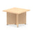 Impulse Coffee Table Arrowhead Leg Bistro Tables Dynamic Office Solutions Maple 600 