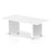Impulse Coffee Table Arrowhead Leg Bistro Tables Dynamic Office Solutions White 1200 