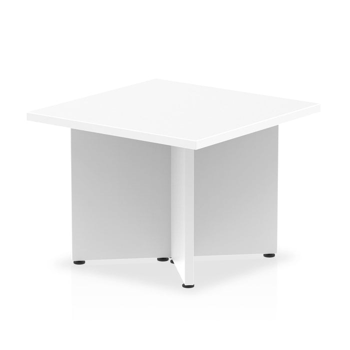 Impulse Coffee Table Arrowhead Leg Bistro Tables Dynamic Office Solutions White 600 